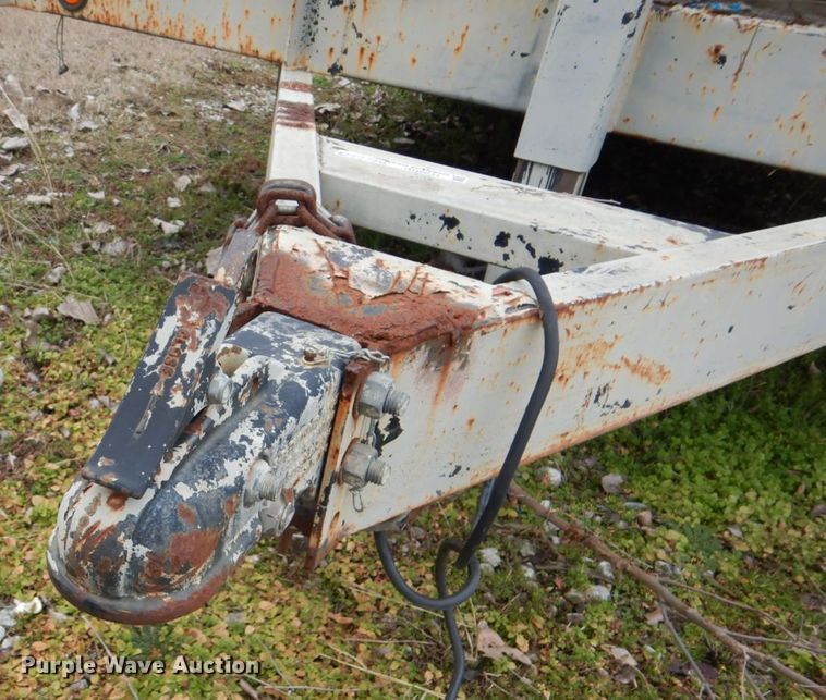 image for item GD9031 Shop built utility trailer