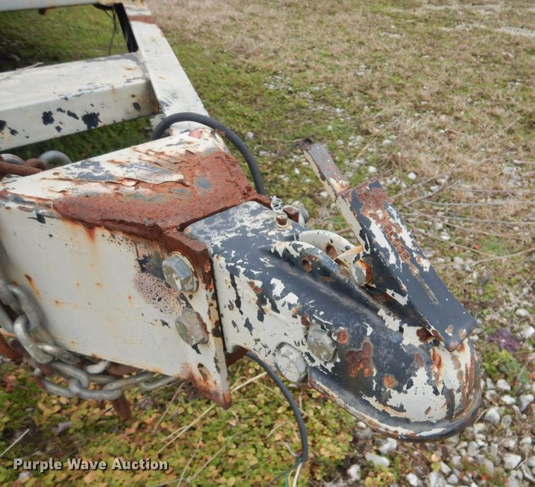 image for item GD9031 Shop built utility trailer