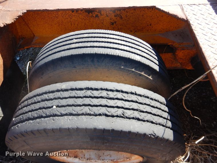 image for item GE9140 1973 Load King CS252 drop deck equipment trailer