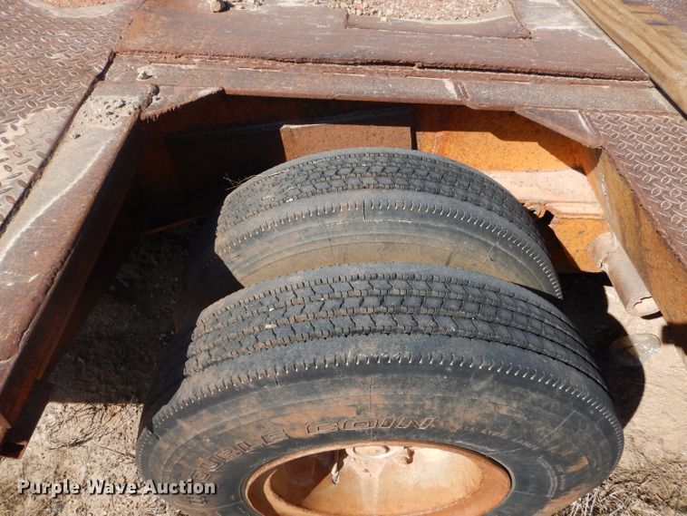 image for item GE9140 1973 Load King CS252 drop deck equipment trailer