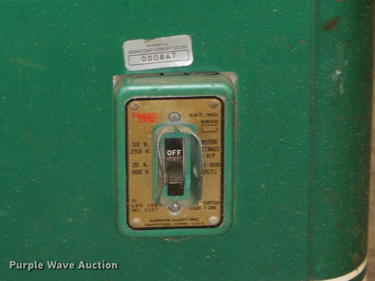 image for item GG9563 Powermatic 50 jointer