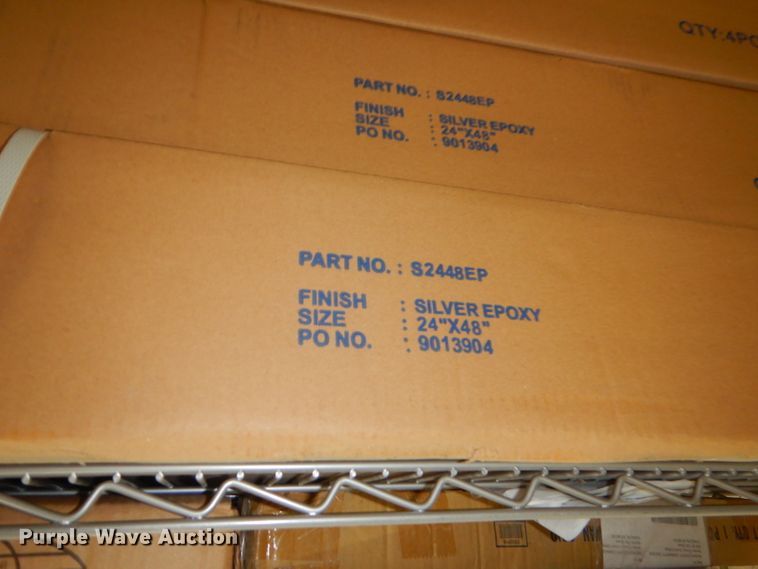 image for item GG9566 Metal shelving