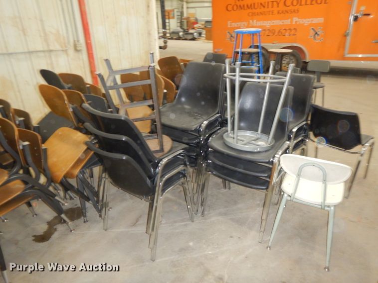 image for item GG9576 Approximately 58 chairs and stools