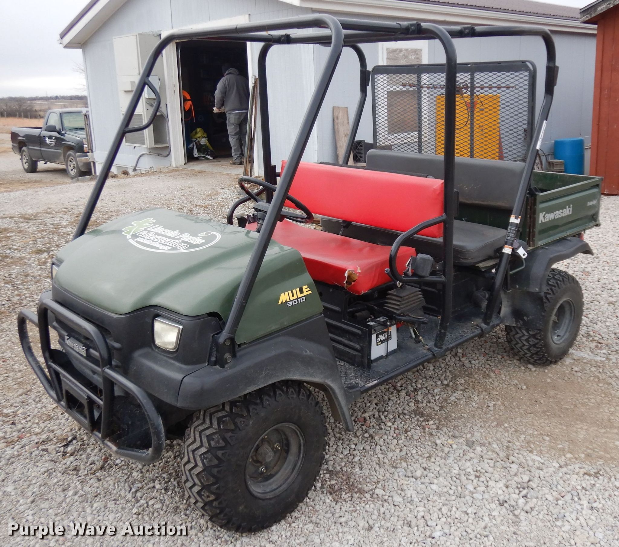 2005 Kawasaki Mule 3010 utility vehicle in Lincoln, NE Item ER9867