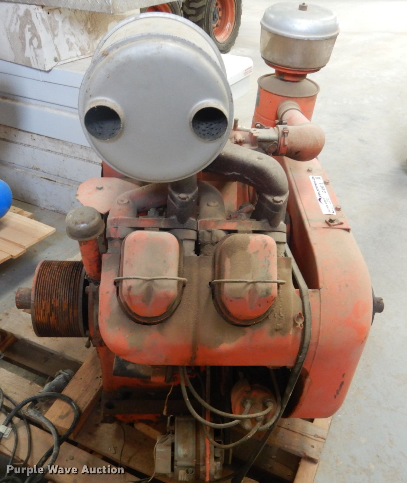 Wisconsin V465D 177 C.I.D. four cylinder gas engine in Garden City, KS