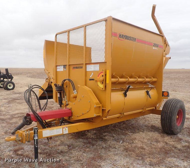 image for item DC3330 Duratech HayBuster 2650 bale processor