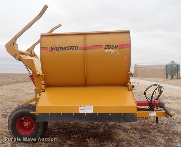 image for item DC3330 Duratech HayBuster 2650 bale processor