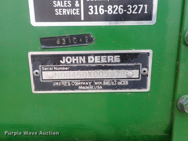 image for item DC3332 John Deere 450 grain drill