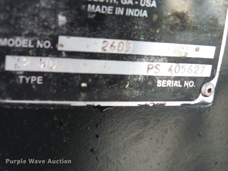 image for item DD1792 Massey-Ferguson 2605 tractor