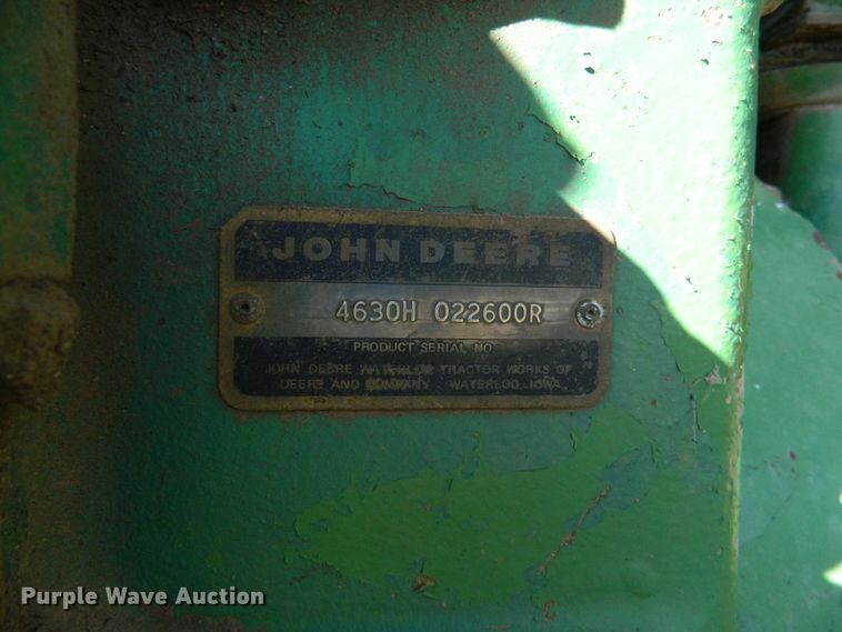 image for item DE4400 1976 John Deere 4630 tractor