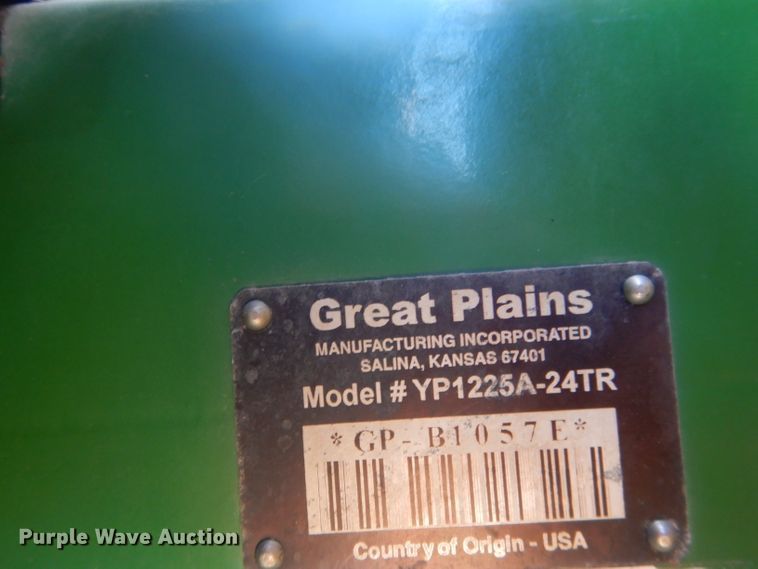 image for item DG5911 Great Plains YP1225A-24TR twin row planter