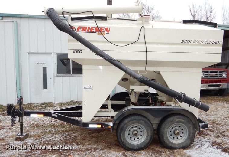 image for item DH4333 Friesen 220 seed tender trailer