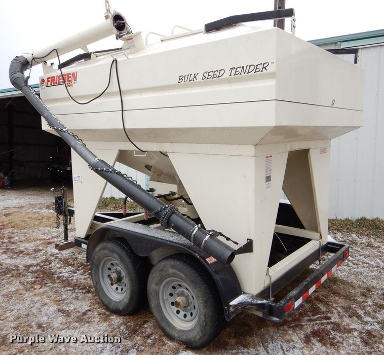 image for item DH4333 Friesen 220 seed tender trailer