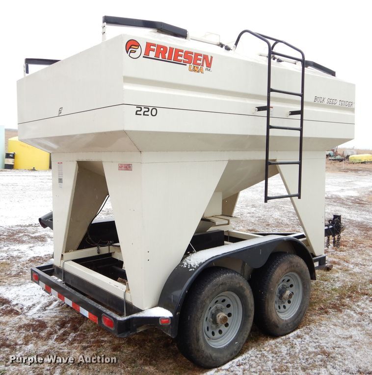image for item DH4333 Friesen 220 seed tender trailer