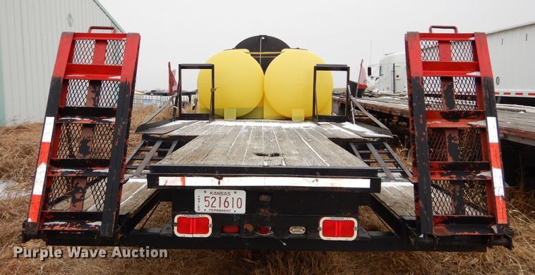 image for item DH4335 1984 Unruh drop deck chemical tender trailer