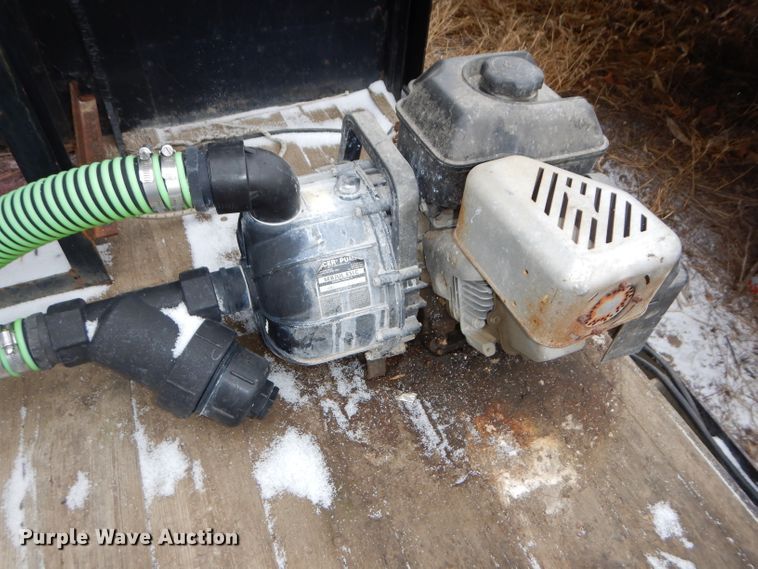 image for item DH4335 1984 Unruh drop deck chemical tender trailer