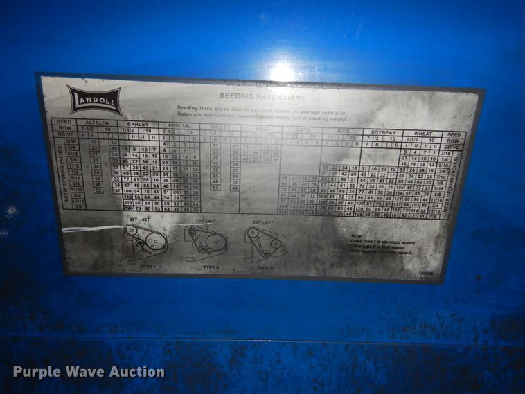 image for item DH4338 2010 Landoll 5530-30X10 no-till grain drill