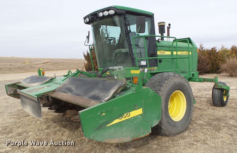 image for item DH4776 2008 John Deere 4995 windrower