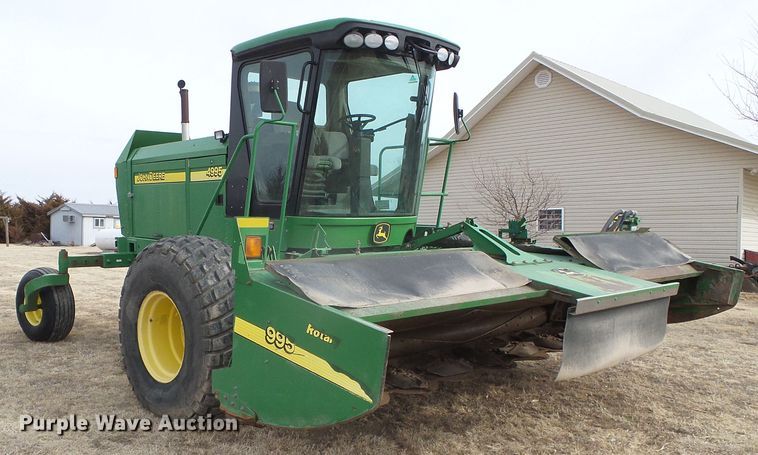 image for item DH4776 2008 John Deere 4995 windrower