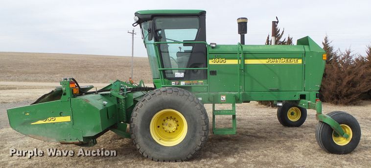 image for item DH4776 2008 John Deere 4995 windrower