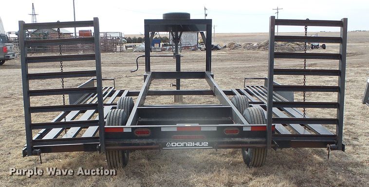 image for item DH4777 2005 Donahue EXG-160 windrower trailer
