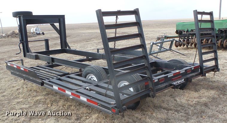 image for item DH4777 2005 Donahue EXG-160 windrower trailer