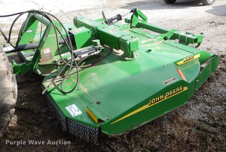 image for item DH6342 John Deere MX10 rotary mower