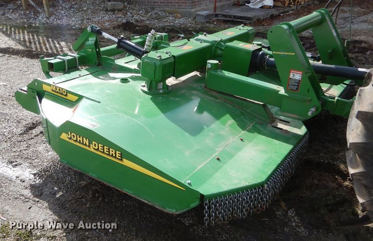 image for item DH6342 John Deere MX10 rotary mower