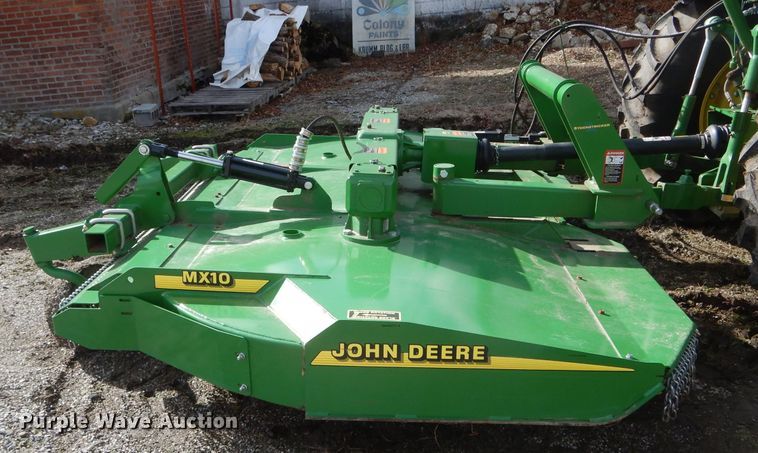 image for item DH6342 John Deere MX10 rotary mower