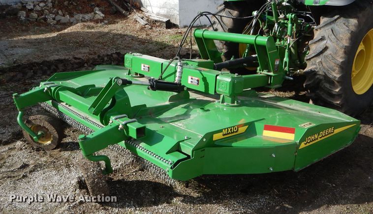 image for item DH6342 John Deere MX10 rotary mower