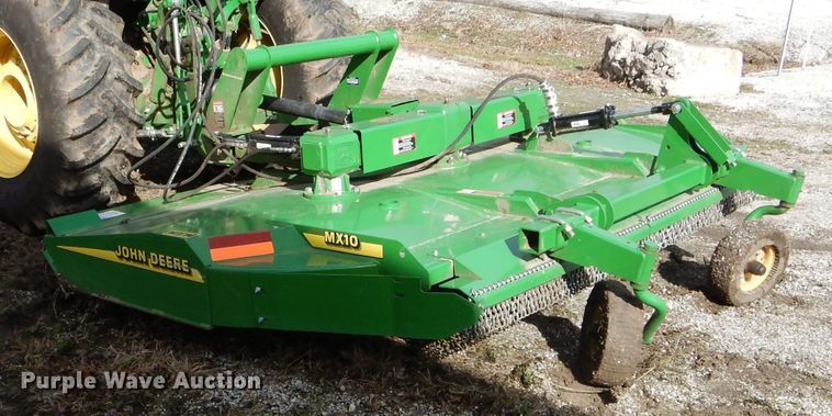 image for item DH6342 John Deere MX10 rotary mower