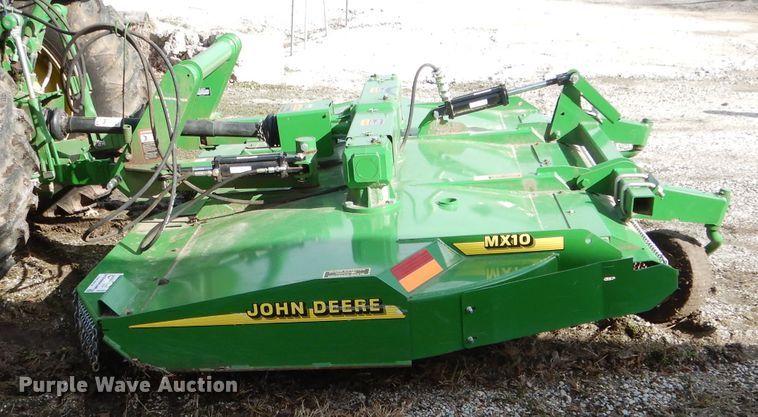 image for item DH6342 John Deere MX10 rotary mower