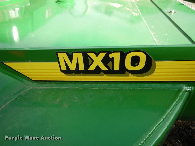 image for item DH6342 John Deere MX10 rotary mower