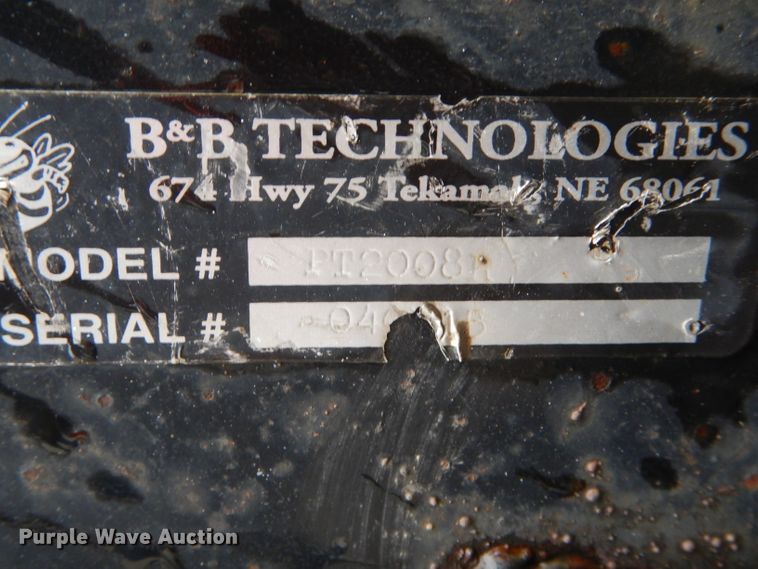 image for item DH6357 B&B Technologies PT2008 sprayer