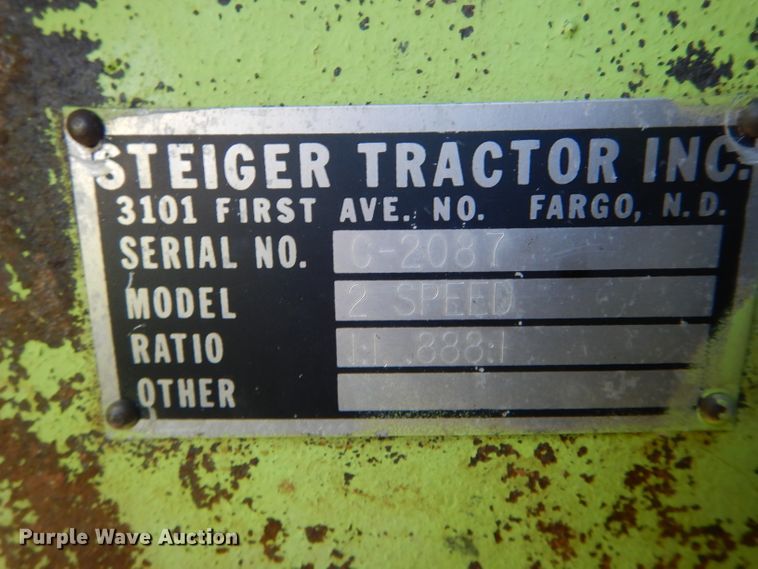 image for item DH6361 1979 Steiger Cougar III ST251 4WD tractor