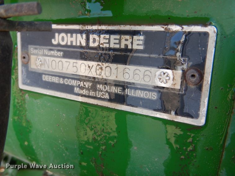 image for item DH6391 John Deere 750 split row grain drill