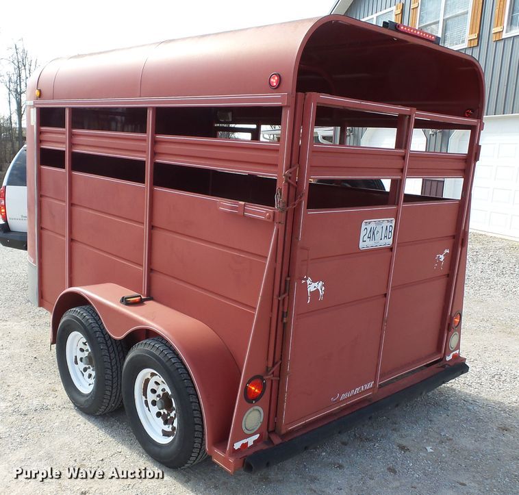 image for item DH7874 2001 Road Ranger livestock trailer
