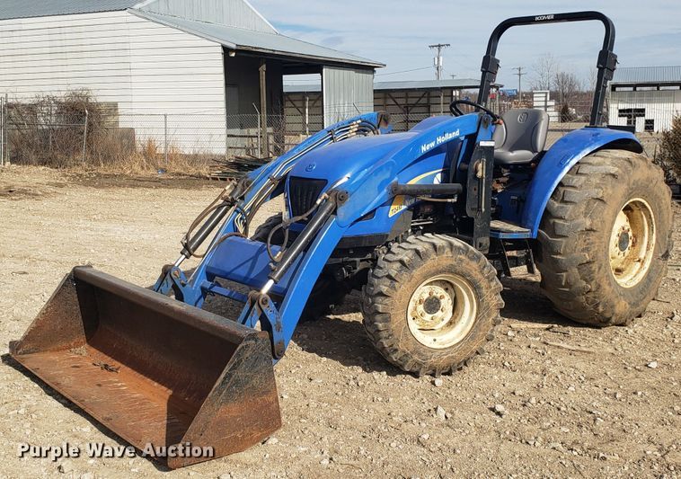 image for item EZ9098 2008 New Holland T2410 MFWD tractor
