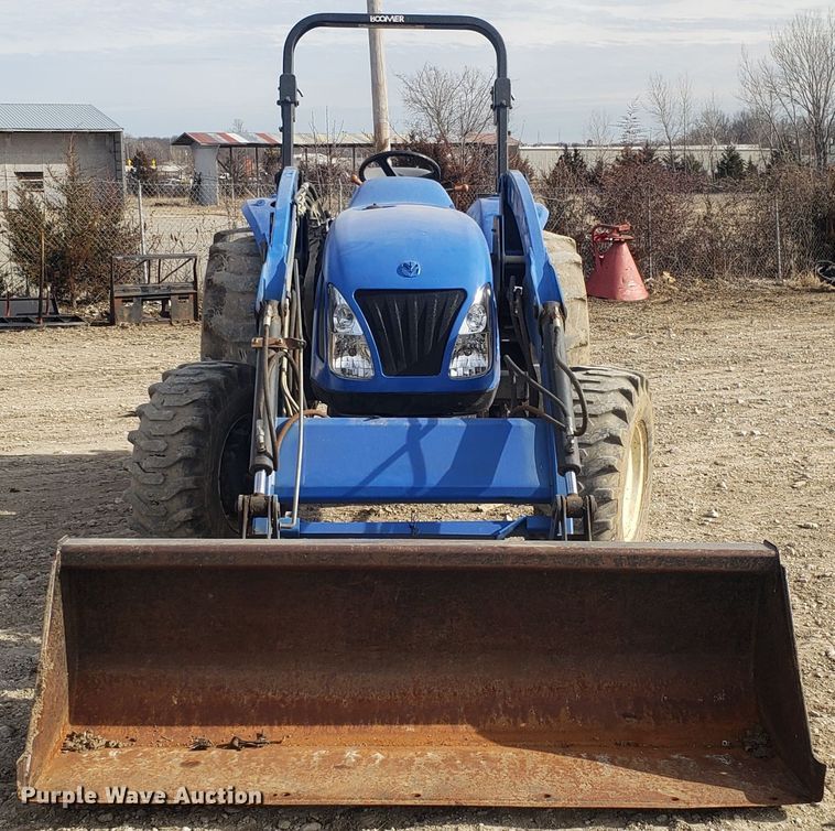 image for item EZ9098 2008 New Holland T2410 MFWD tractor