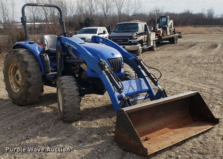 image for item EZ9098 2008 New Holland T2410 MFWD tractor