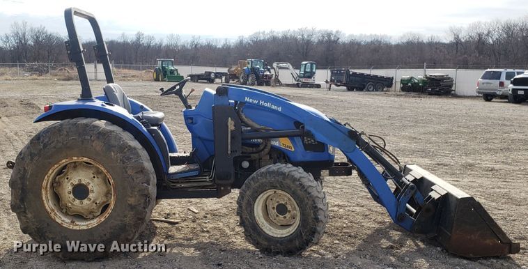 image for item EZ9098 2008 New Holland T2410 MFWD tractor