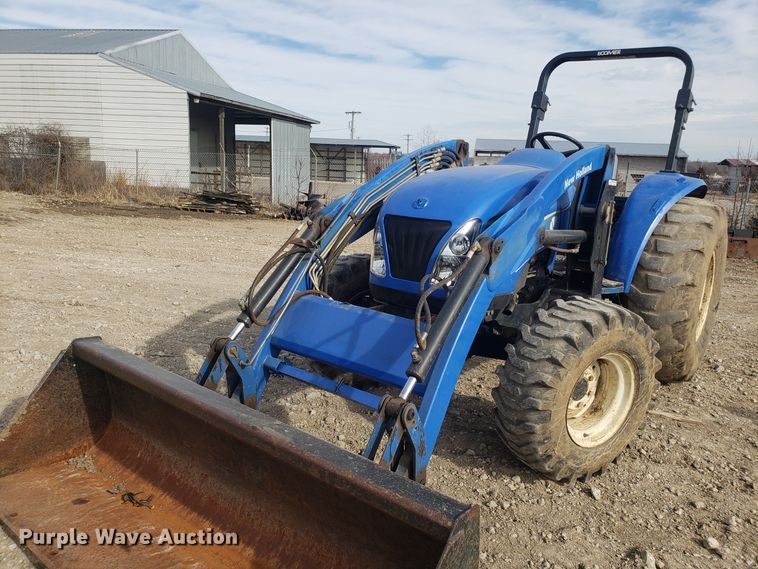 image for item EZ9098 2008 New Holland T2410 MFWD tractor