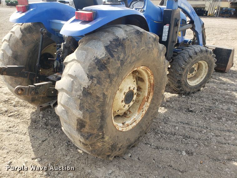 image for item EZ9098 2008 New Holland T2410 MFWD tractor