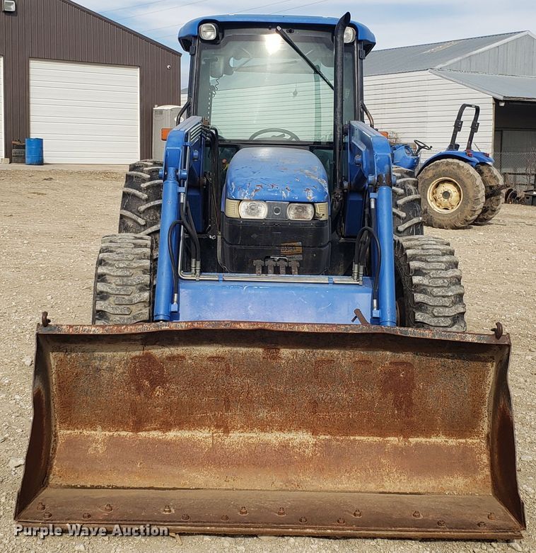 image for item EZ9099 2003 New Holland TN55D MFWD tractor