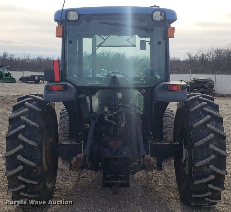 image for item EZ9099 2003 New Holland TN55D MFWD tractor