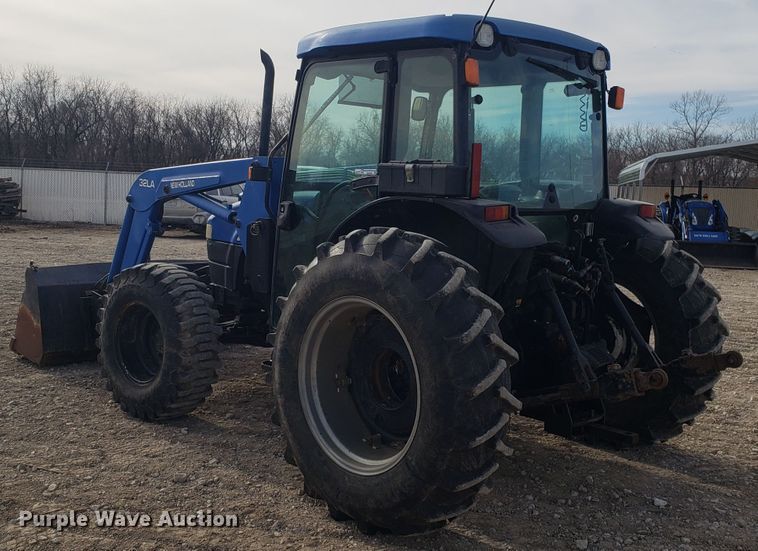 image for item EZ9099 2003 New Holland TN55D MFWD tractor