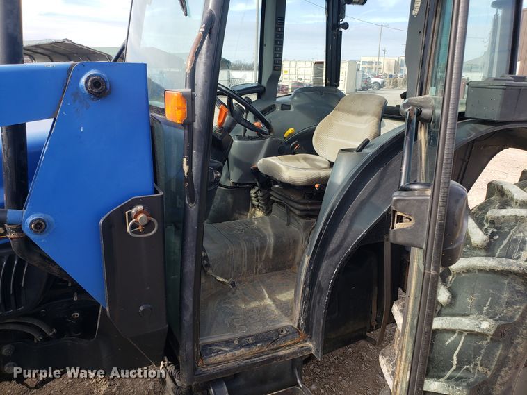 image for item EZ9099 2003 New Holland TN55D MFWD tractor