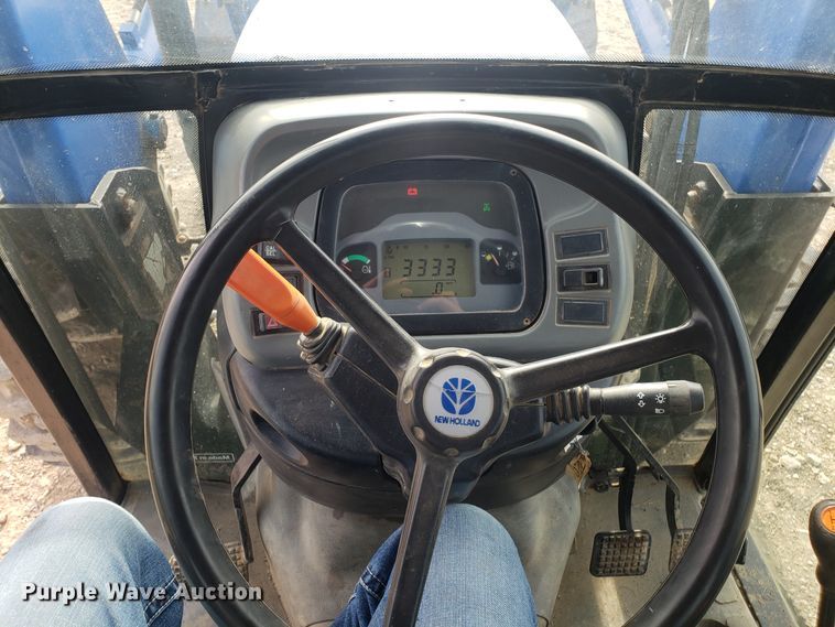 image for item EZ9099 2003 New Holland TN55D MFWD tractor