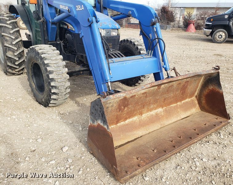 image for item EZ9099 2003 New Holland TN55D MFWD tractor