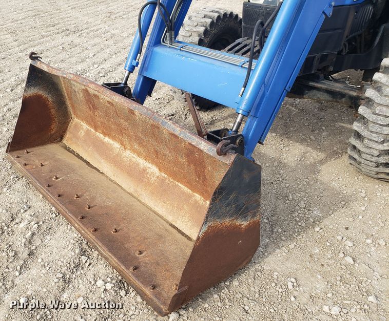 image for item EZ9099 2003 New Holland TN55D MFWD tractor